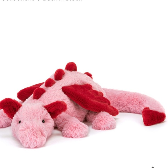 Jellycat Other - Jelly cat Heart Dragon BNWT authentic